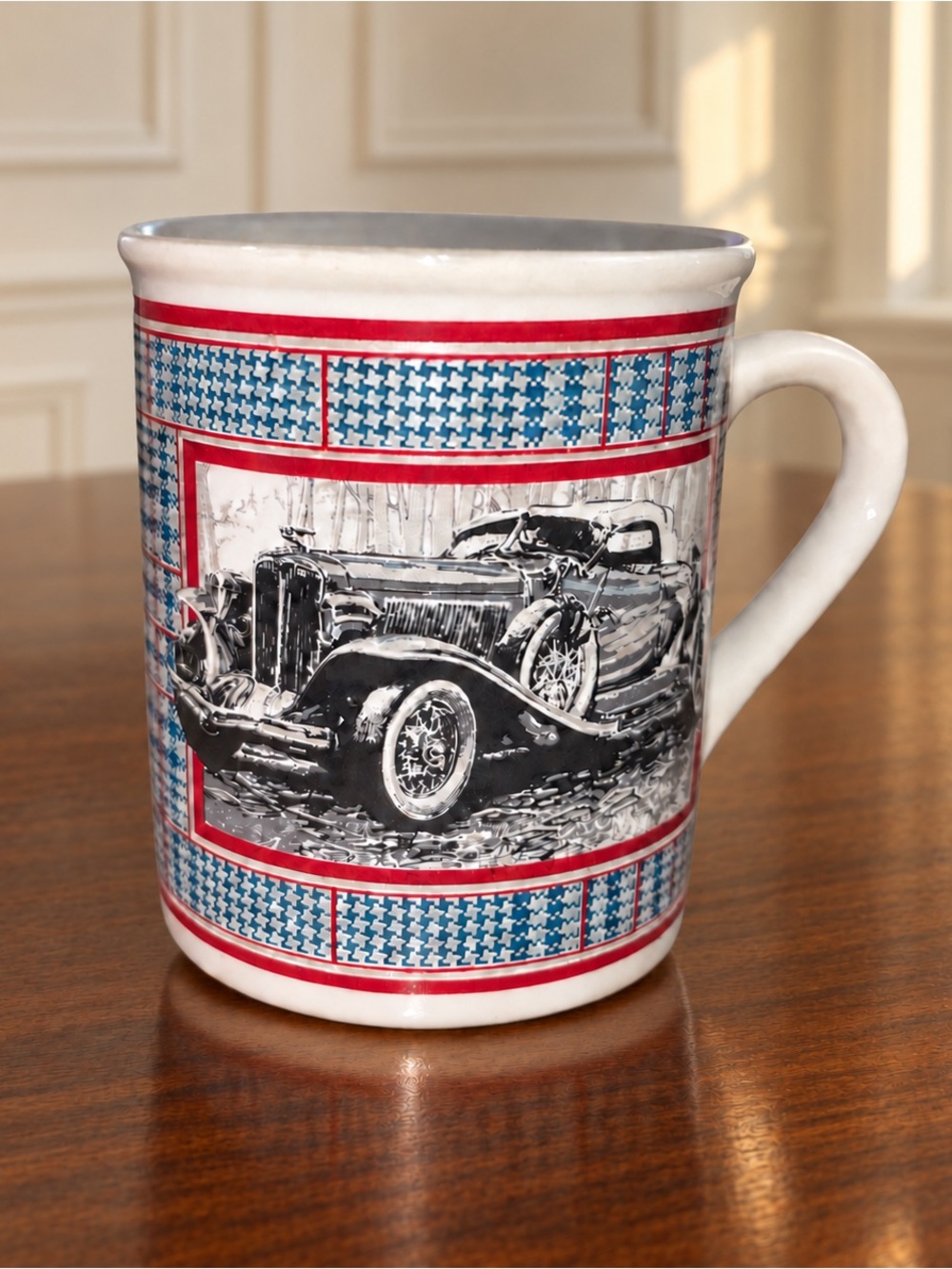 Vintage 1988 Enesco Quick Silver Classic Car Mug Rolls Royce Style Rare